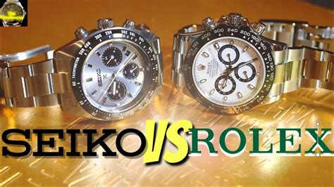 seiko watch rolex style|seiko speedtimer vs rolex daytona.